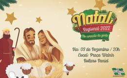 Abertura do Natal Regional 2022 será neste sábado em SMOeste