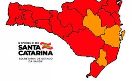 Após uma semana, região Extremo Oeste volta ao vermelho no mapa da Covid-19