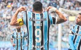Grêmio vence o Cuiabá com gol de Suárez e volta à terceira colocação