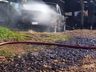 Incêndio em veículo mobiliza bombeiros de Campo Erê