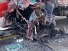 Colisão entre caminhão e carreta de Guaraciaba deixa três feridos na BR-282  