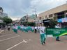 Linha do tempo sobre agricultura e indústria foi trabalhado no desfile cívico
