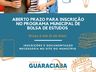 Guaraciaba abre inscrições para programa de bolsas de estudo