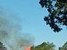 Incêndio deixa rodovia SC163 interrompida em São João do Oeste