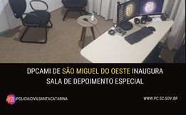 DPCAMI inaugura sala para depoimento especial de crianças e adolescentes