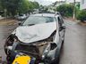Motorista colide com o carro no centro de São José do Cedro