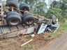 Argentino morre ao capotar caminhão na BR-280