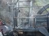 Fogo destrói colheitadeira na BR-282 em Paraíso 