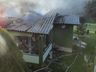 Casa é destruída por incêndio no interior de Guaraciaba