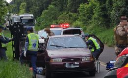 Criminoso morre em confronto com a PM na SC-283, entre Chapecó e Arvoredo