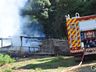 Galpão é destruído por incêndio no interior de Descanso