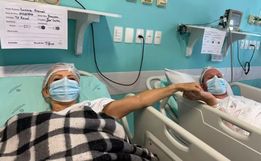 Mulher perde função renal e recebe rim do próprio marido em SC