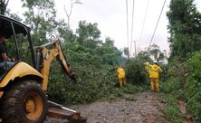 Temporal causa destruição no interior de Itapiranga