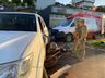 Colisão entre moto e camionete deixa homem ferido em São Miguel do Oeste