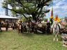 Tradicionalistas promovem cavalgada em homenagem ao Dia do Gaúcho em SMO