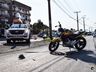 Colisão envolvendo veículo da Celesc deixa casal ferido em SMO