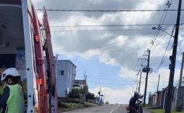 Criança de 5 anos fica ferida em atropelamento em Quilombo