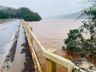 Área de Lazer é atingida por enchente do Rio Uruguai