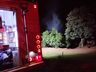 Galpão pega fogo e mobiliza bombeiros no interior de Iraceminha