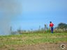 Bombeiros combatem incêndios e alertam para os riscos no período de estiagem