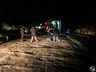 Tombamento de carreta deixa motorista ferido na SC-305
