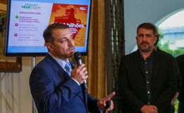 DE VOLTA: Moisés apresenta investimentos para os próximos dois anos
