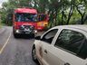 Motorista fica gravemente ferido após capotamento em ribanceira em São José do Cedro