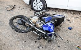 VÍDEO: Morre vítima de acidente com moto na BR-163 em SMOeste
