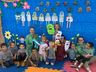 Atividade educativa de saúde bucal entrega kis em escolas de Guarujá do Sul
