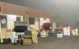  180 caixas de vinho e 11 caixas de azeite contrabandeadas são apreendidas