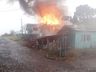 Incêndio destrói residência no Bairro Mello em Campo Erê