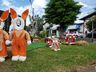 Iporã do Oeste instala ornamentação de Páscoa em pontos da cidade
