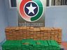 Mais de 270 kg de maconha são apreendidos em veículo abordado no Oeste