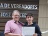 Vice-campeões dos Joguinhos Abertos recebem moção na Câmara de Cedro