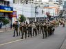 Desfile Militar tem público abaixo do esperado em São Miguel do Oeste