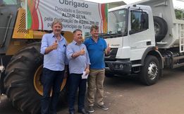 Prefeitura de Tunápolis fará entrega de cinco máquinas novas