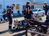 Colisão entre motos deixa feridos na Willy Barth; vídeo