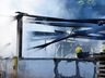 Galpão é destruído por incêndio no interior de Descanso