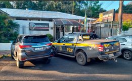 PRF flagra motorista conduzindo uma caminhonete clonada em Guaraciaba 