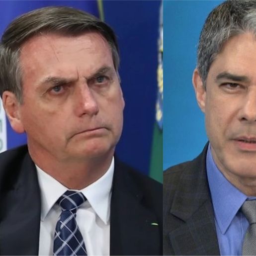 Bolsonaro chama Bonner de ‘sem-vergonha’: ‘Acabou a teta’