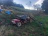 Homem sofre ferimentos graves em capotamento de carreta agrícola