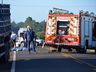VÍDEO: Motociclista morre após colisão com caminhão na SC-163