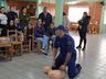 Equipe da saúde passa por treinamento de primeiros socorros