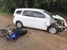 Colisão lateral deixa duas pessoas gravemente feridas na BR-163 em SMOeste