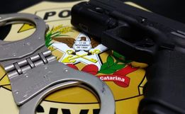 Homem confessa que jogou arma no rio após efetuar disparo contra a vítima em Mondaí