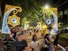 Chegada do Papai Noel e show de luzes marcam abertura do Natal da Gente, em SMO