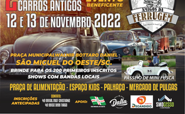 Grupo Amigos da Ferrugem organiza 2º encontro de Carros Antigos