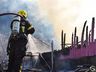 VÍDEO: Casa é destruída por incêndio em São Miguel do Oeste