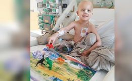 Recuperação do pequeno Leo surpreende médicos após transplante de medula