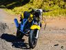 VÍDEO: jovem fica ferido após bater motocicleta na traseira de carro na BR-163